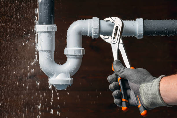 Professional Sewer Line Repair technician working in Union City, IN